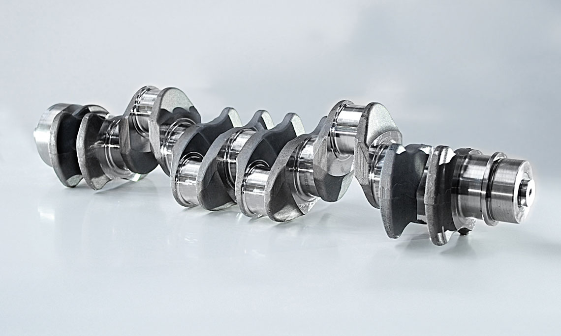 External milling of large crankshafts and eccentric shafts