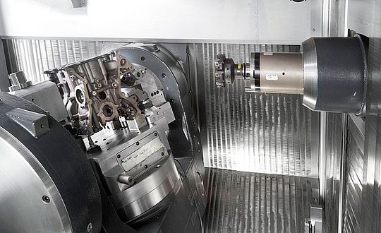 4-/5-axis machining on the HELLER MC 20 4-/5-axis machining on the HELLER MC 20